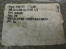 Load image into Gallery viewer, 440747-131280 AB-Nylon Brass Sleeve 1/2 New Old Stock (Lot of 20 Sleeves)