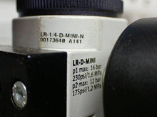 Load image into Gallery viewer, Festo LR-1/4-D-MINI-N & LR-D-MINI Regulator With Gauge 0-16bar 0-220PSI Used
