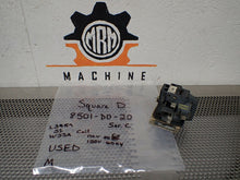 Load image into Gallery viewer, Square D 8501-DO-20 Ser C Control Relay L2959-S1-W33A Coil 110V 50Cy 120V 60Cy