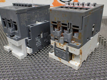 Load image into Gallery viewer, ABB A75-30 Contactor 110/120V 50/60Hz Contactor CAL5-11 & RC5-2/133 (Lot of 2)