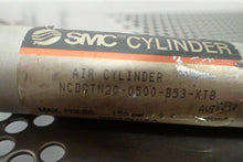 Load image into Gallery viewer, SMC NCDGTN20-0500-B53-XT8 Pneumatic Cylinder 5" Stroke 150PSI Used See All Pics