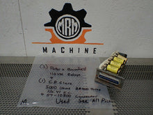 Load image into Gallery viewer, (3) Potter & Brumfield 110VDC Relays & (1) CP Clare 5000 Ohms Relay W/ 57-10500