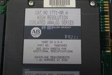 Load image into Gallery viewer, Allen Bradley 1771-A4B 16 Slot Chassis W/ (10) 1771-NR (2) 1771-IAD (2) 1771-ODD