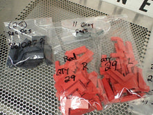 Load image into Gallery viewer, (509 Piece Lot) Linear Guide Rail Plugs (415) Red MRK55 (29) Red (L) & More NEW
