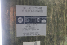 Load image into Gallery viewer, Allen Bradley 1771-A4B 16 Slot Chassis W/ (10) 1771-NR (2) 1771-IAD (2) 1771-ODD