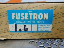 Load image into Gallery viewer, Fusetron FRS-1-6/10 Dual Element Time Delay 1-6/10Amp 600V New (Lot of 10)