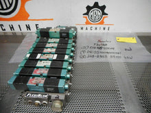 Load image into Gallery viewer, Numatics (5) 081SS400M & (4) 081SS400M000061 Solenoid Valves With Flexiblok Base