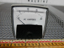 Load image into Gallery viewer, 0-20 AC Amperes Panel Meter Used Nice Shape With Warranty