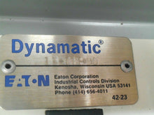 Load image into Gallery viewer, Dynamatic EATON 64-20-60-FE Coil 60Amps With 15-18-60 Type 12&13 Enclosure Used