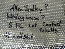 Load image into Gallery viewer, 8 Pc Contact Kit New Old Stock (Allen Bradley/Westinghouse Unknown)