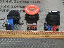 Load image into Gallery viewer, Fuji (1) AR30F0R-10B Pushbutton (1) AR30V0R Twist & (1) AR30PR-311B Selector Sw.