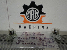 Load image into Gallery viewer, Allen Bradley 700-HF32A Ser B Relays 120V W/ 700-HN116 Ser B Sockets (Lot of 2)
