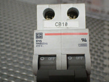 Load image into Gallery viewer, Cutler-Hammer WMS2D15 D15 Circuit Breaker 15A 2 Pole Used With Warranty