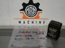 Load image into Gallery viewer, Industrial Solid State Controls 1013-1G2B Timer Relay Type 2 Range .06-10 Used