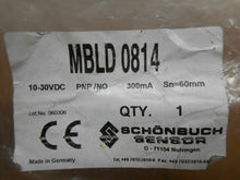 Load image into Gallery viewer, SCHONBUCH MBLD-0814 Proximity Sensor 10-30VDC 300mA 60mm New
