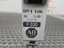 Load image into Gallery viewer, Allen Bradley 1492-CB1-F030 Ser C Circuit Breaker 3A 1/3HP AC277VAC 1P Warranty
