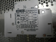 Load image into Gallery viewer, Allen Bradley 1492-CB2-G020 Ser B 2A Breaker & 1492-ACB-H1 6A Breaker (Lot of 2)