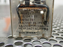 Load image into Gallery viewer, Potter & Brumfield KAP14DY Relays 24V Coil Used With Warranty (Lot of 5)