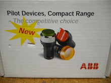 Load image into Gallery viewer, ABB CL-100 Red Pilot Light 10B-11 Black Pushbutton CP1-10L-10 Blue Pushbutton