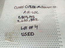 Load image into Gallery viewer, Clark-Cutler-McDermott Co. AIR-LOC 2,809,145 2,635,322 Machine Levers (Lot of 4)