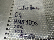 Load image into Gallery viewer, Cutler-Hammer D6 WMS1D06 Circuit Breaker 6A 1 Pole 240V Used With Warranty