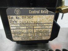 Load image into Gallery viewer, Westinghouse BF30F 765A179G01 Control Relay 10A 300VAC 3NO 0NC 220/240V Coil