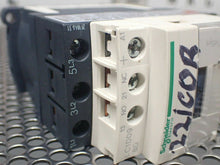 Load image into Gallery viewer, (2) Telemecanique & (1) Schneider Electric LC1D09 BD Contactors 24VDC & LAD4TBDL