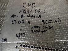 Load image into Gallery viewer, CKD AB42-02-5 Solenoid Valve 200V 50/60Hz 220V 60Hz Used W/ Warranty See Pics