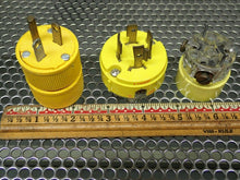 Load image into Gallery viewer, Hubbell Twist-Lock Connector Housings & (5) Plugs & (3) Receptacles See All Pics