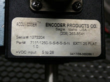 Load image into Gallery viewer, ACCU-CODER 711*-1250-S-S-6-S-S-N EXT1.25 FLAT 5-28VDC Input Used With Warranty