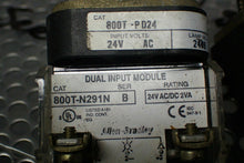 Load image into Gallery viewer, Allen Bradley 800T-PD24 Ser T Pilot Lights W/ 800T-N291N Ser B Modules Lot of 2