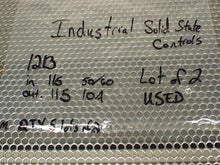 Load image into Gallery viewer, Industrial Solid State Controls, Inc. 1213 Sensitive Relay 115V 50/60Hz Lot of 2