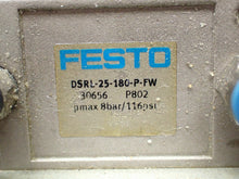 Load image into Gallery viewer, FESTO DSRL-25-180-P-FW 30656 Rotary Actuator Used With Warranty (Lot of 2)