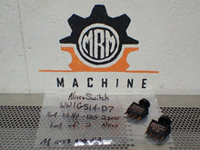 Load image into Gallery viewer, Micro Switch WW1G51A-D7 Pushbuttons 16A-1/2HP 125,250VAC 3A 125VAC (Lot of 2)