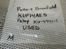 Load image into Gallery viewer, Potter & Brumfield KUP14AE5 Relay 240V 50-60Hz Used With Warranty See All Pics