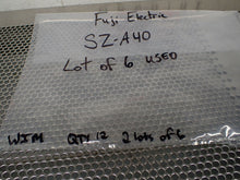 Load image into Gallery viewer, Fuji Electric SZ-A40 SZ1A40 Auxiliary Contacts Used With Warranty (Lot of 6)