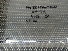 Load image into Gallery viewer, Potter & Brumfield AP17A 120V 50/60Hz 4PDT 5A Relay New In Box See All Pictures
