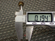 Load image into Gallery viewer, (6) Brass Set Screw/Plugs Hex 0.194" Length 0.305" Width 0.395" Thread 0.380"