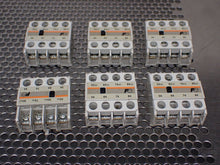 Load image into Gallery viewer, Fuji Electric SZ-A40 SZ1A40 Auxiliary Contacts Used With Warranty (Lot of 6)