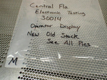 Load image into Gallery viewer, Central Fla. Electronic Testing 30014 Operator Display New Old Stock See Pics