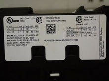 Load image into Gallery viewer, Siemens 3RT2036-1AK60 Contactor 110V 50Hz 120V 60Hz Used With Warranty See Pics