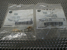 Load image into Gallery viewer, Allen Bradley (3) 700-C1X Ser B & (1) 700-C11Z Ser A Contact Cartridges New