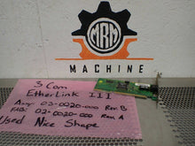 Load image into Gallery viewer, 3 Com EtherLink III Assy: 03-0020-000 Rev. B Circuit Board Used With Warranty