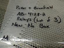 Load image into Gallery viewer, Potter & Brumfield AB-4128-2 Relays 6 Blade New No Box (Lot of 3) See All Pics