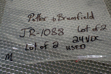 Load image into Gallery viewer, Potter & Brumfield JR-1088 24VDC 15VA Relays Used With Warranty (Lot of 2)