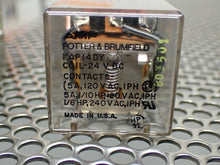 Load image into Gallery viewer, Potter & Brumfield KAP14DY Relays 24V Coil Used With Warranty (Lot of 5)