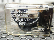 Load image into Gallery viewer, 222D10-520B 007-9822863 Relays 6VDC 6 Blade Used With Warranty (Lot of 4)