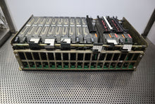 Load image into Gallery viewer, Allen Bradley 1771-A4B 16 Slot Chassis W/ (10) 1771-NR (2) 1771-IAD (2) 1771-ODD