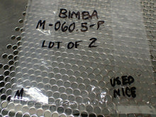 Load image into Gallery viewer, Bimba M-060.5-P Pneumatic Cylinders Used With Warranty (Lot of 2) See All Pics