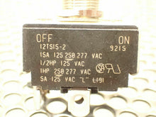 Load image into Gallery viewer, 12TS1S-2 Toggle Switches 15A 125 250 277VAC Used With Warranty (Lot of 3)